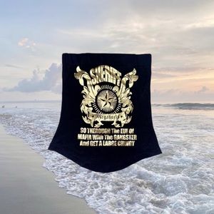 Vintage Y2K 90s grunge punk coquette Black goth rock strapless top corset 🥀